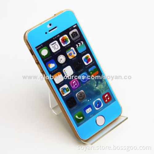Clear or Matte Anti-finger Fringing Screen Protectors for Mobile Phones, Not Easy to Break Up